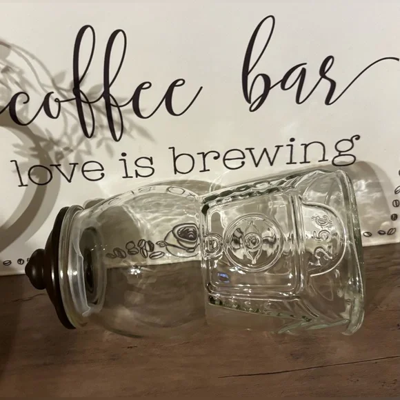 Target Glass Gumball Machine Jar with Dark Brown Lid - Picture 3 of 4